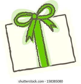 Vector illustration of a gift box