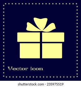 Vector illustration of gift box 