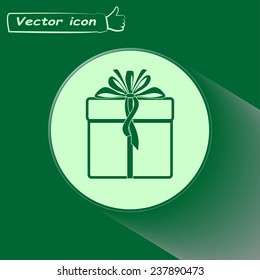 Vector illustration of gift box