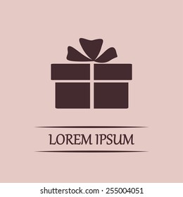 Vector illustration of gift box 