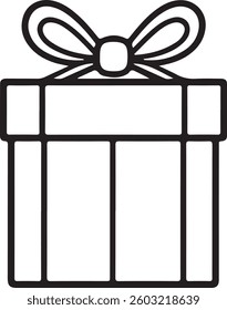 Vector illustration of a gift box