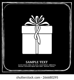 Vector illustration of gift box