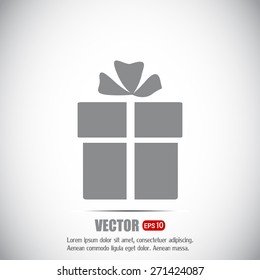 Vector illustration of gift box 