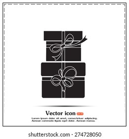 Vector illustration of gift box