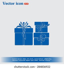 Vector illustration of gift box