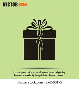 Vector illustration of gift box