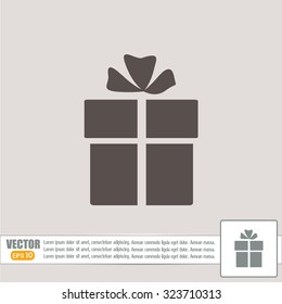 Vector illustration of gift box 