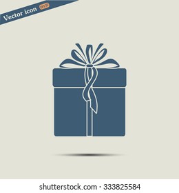 Vector illustration of gift box
