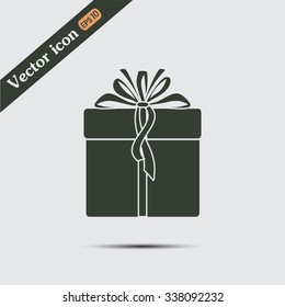 Vector illustration of gift box