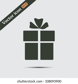 Vector illustration of gift box 