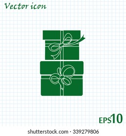 Vector illustration of gift box