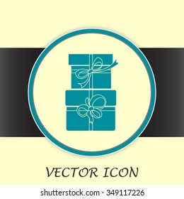 Vector illustration of gift box