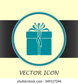 Vector illustration of gift box