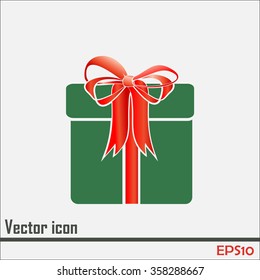 Vector illustration of gift box