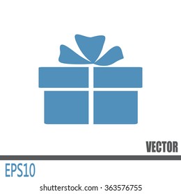 Vector illustration of gift box 