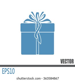 Vector illustration of gift box