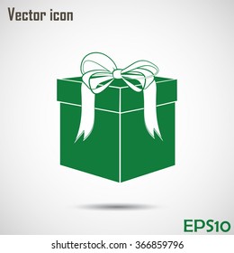 Vector illustration of gift box