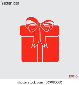 Vector illustration of gift box