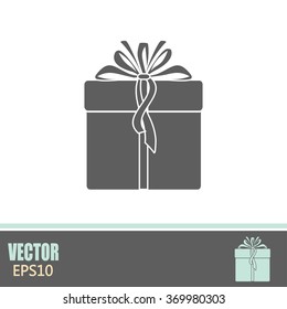 Vector illustration of gift box