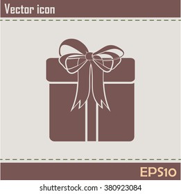 Vector illustration of gift box