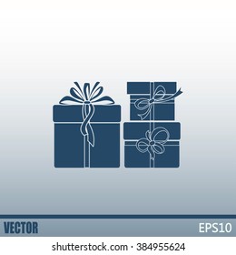 Vector illustration of gift box