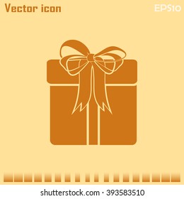 Vector illustration of gift box