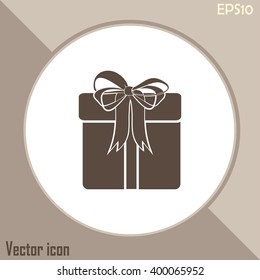 Vector illustration of gift box