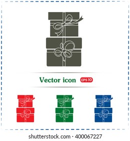 Vector illustration of gift box