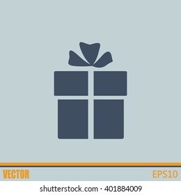 Vector illustration of gift box 