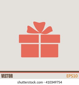 Vector illustration of gift box 