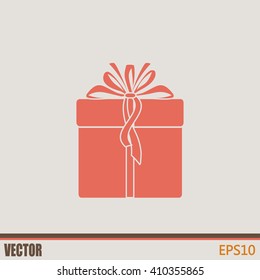 Vector illustration of gift box