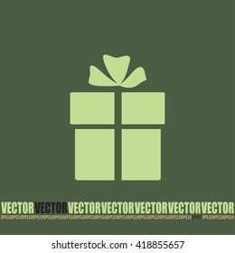 Vector illustration of gift box 