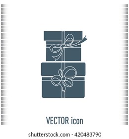 Vector illustration of gift box