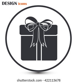 Vector illustration of gift box