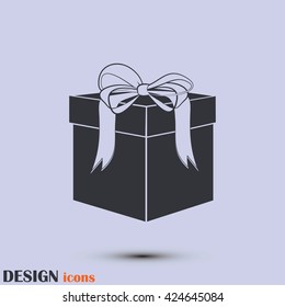 Vector illustration of gift box