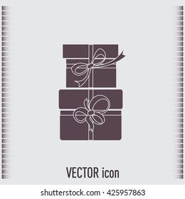 Vector illustration of gift box