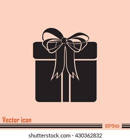 Vector illustration of gift box