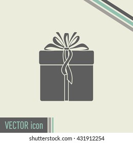 Vector illustration of gift box
