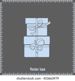 Vector illustration of gift box