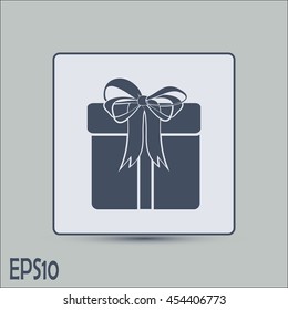 Vector illustration of gift box