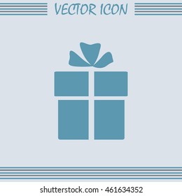 Vector illustration of gift box 