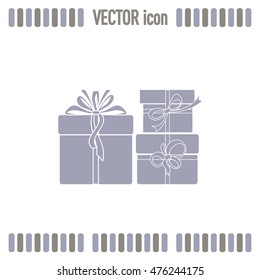 Vector illustration of gift box