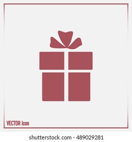Vector illustration of gift box 