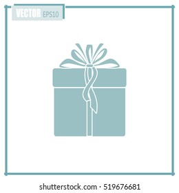 Vector illustration of gift box