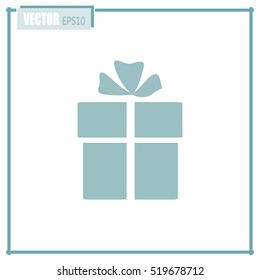 Vector illustration of gift box 