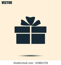 Vector illustration of gift box 