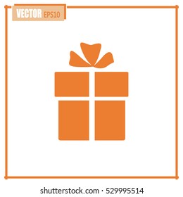Vector illustration of gift box 