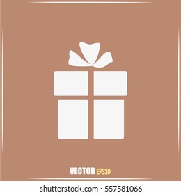 Vector illustration of gift box 