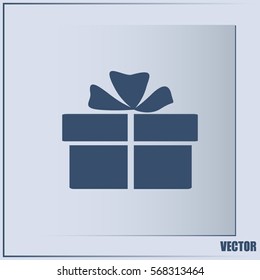 Vector illustration of gift box 