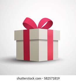 Vector Illustration of a Gift Box